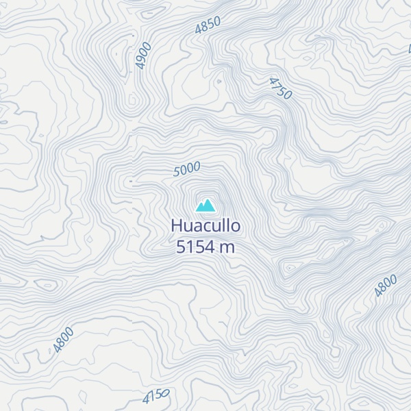 Map of Huacullo