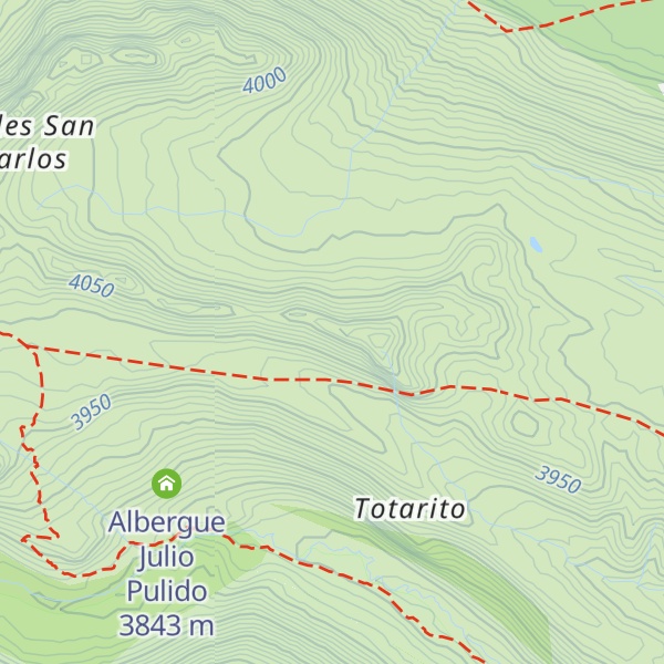 Map of Cuchilla Del Bosque