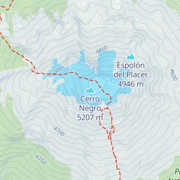 Map of Cerro Negro