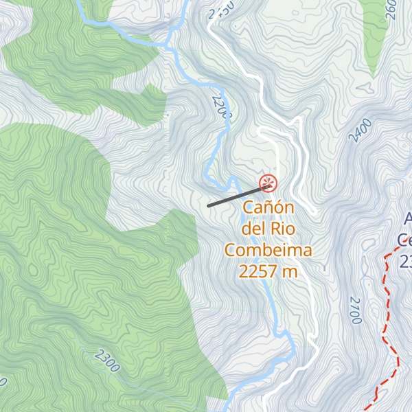 Map of Finca Agroturística La Riviera