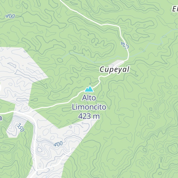Map of Alto Limoncito