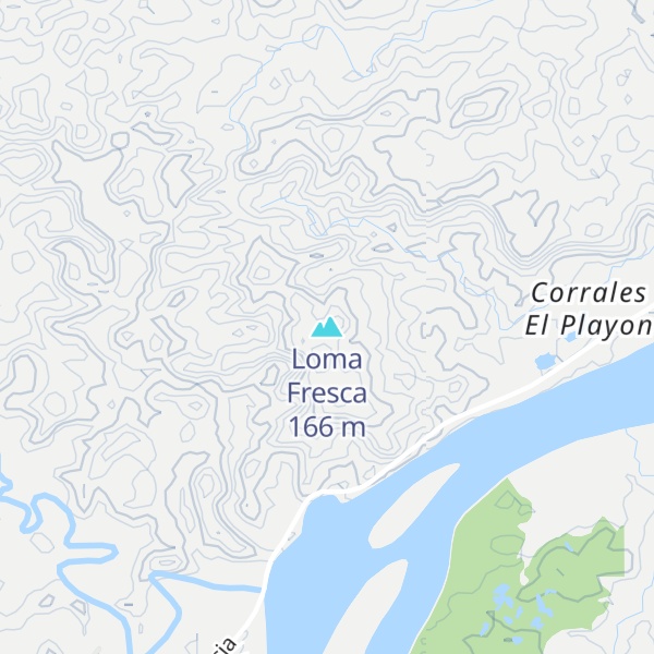 Map of Loma Fresca