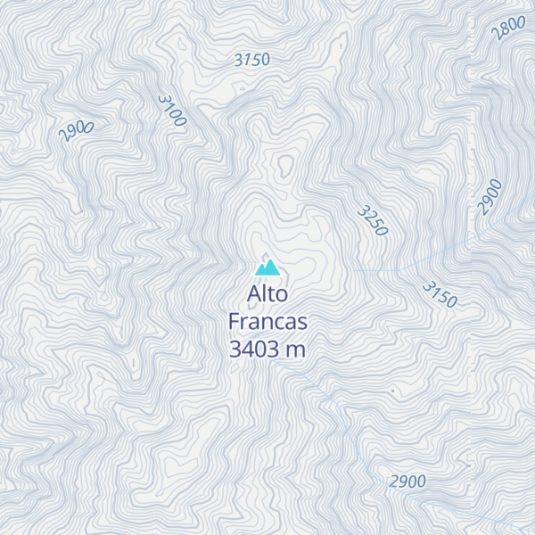 Map of Alto Francas