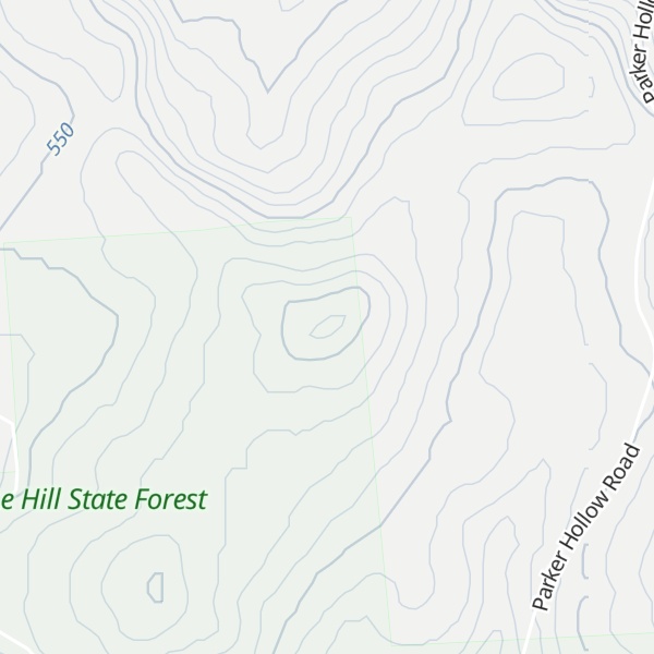 Map of Pine Hill