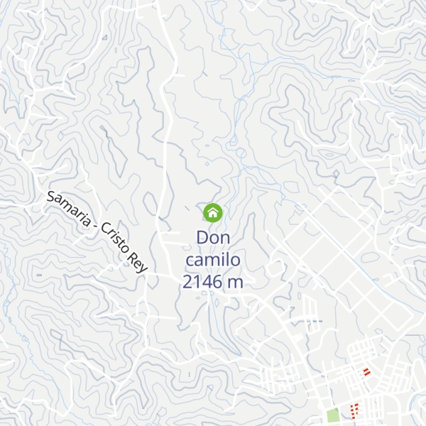 Map of Don camilo