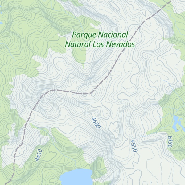 Map of Paramillo del Cisne