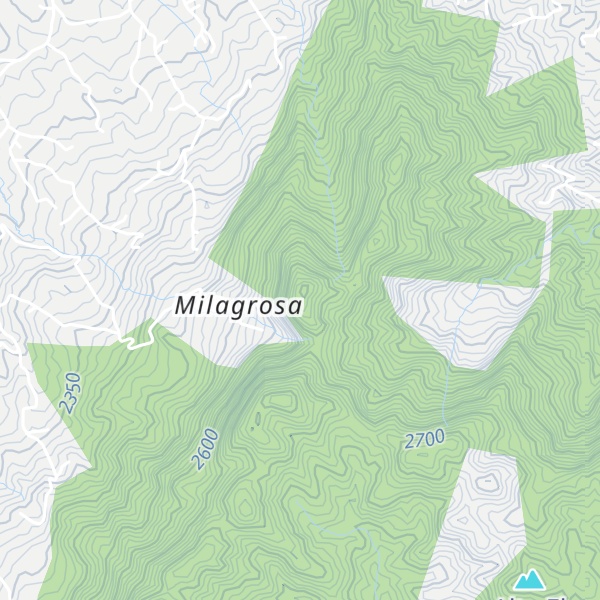 Map of Cerro Bonifacio