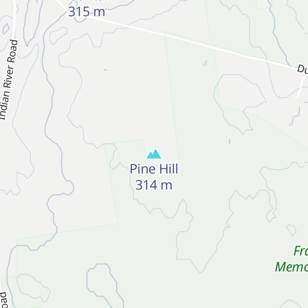 Map of Pine Hill