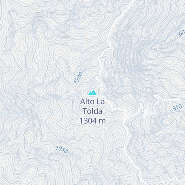 Map of Alto La Tolda