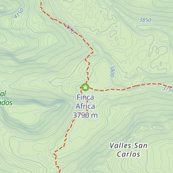 Map of Finca África