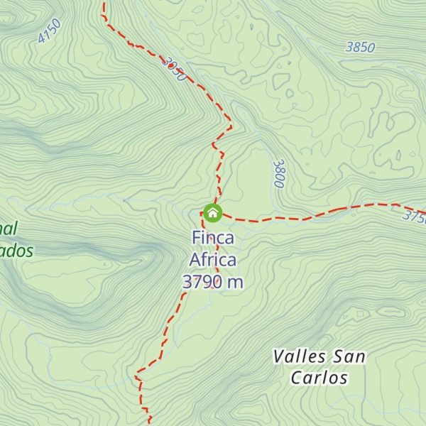 Map of Finca Africa