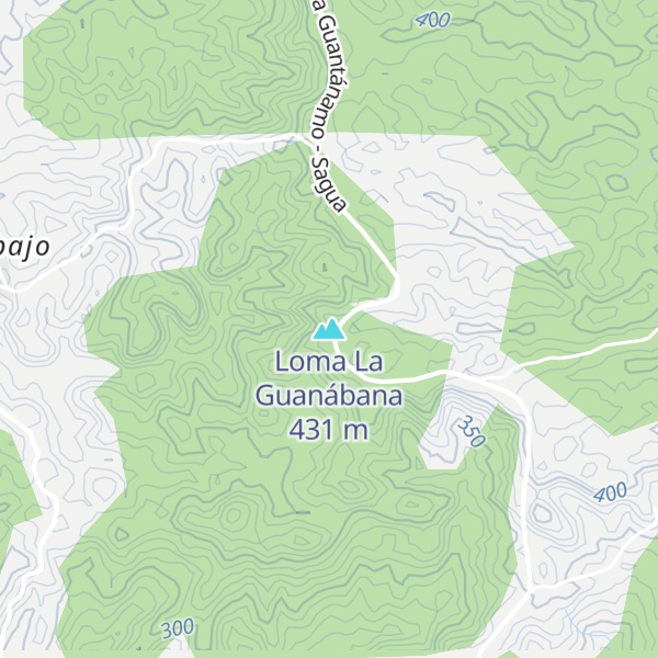 Map of Loma La Guanábana