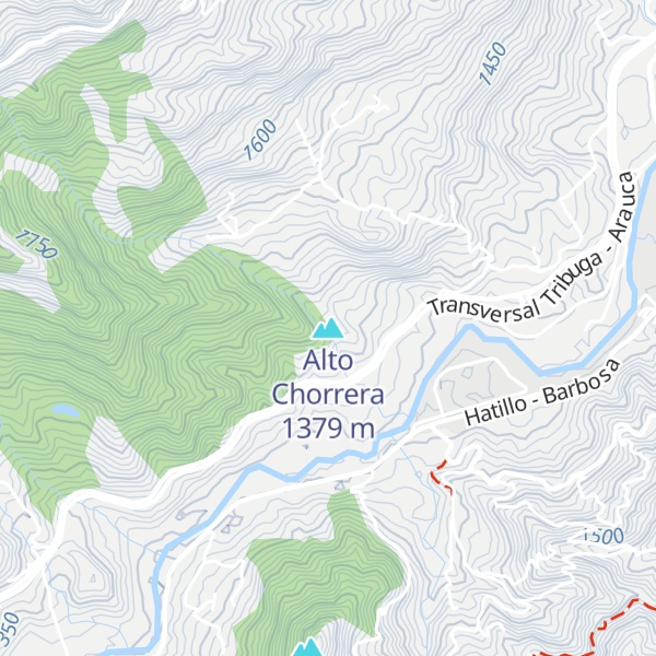 Map of Alto Chorrera