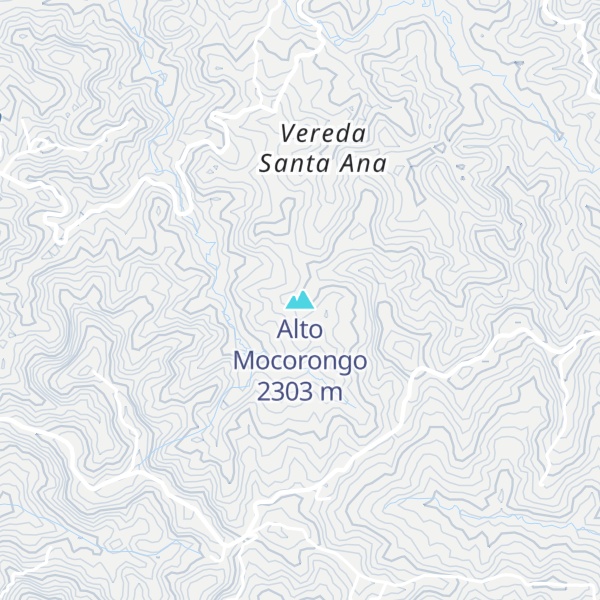 Map of Alto Mocorongo