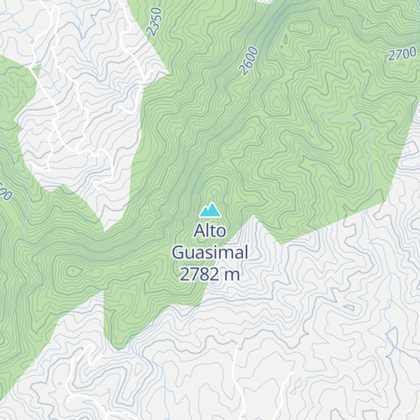 Map of Alto Guasimal
