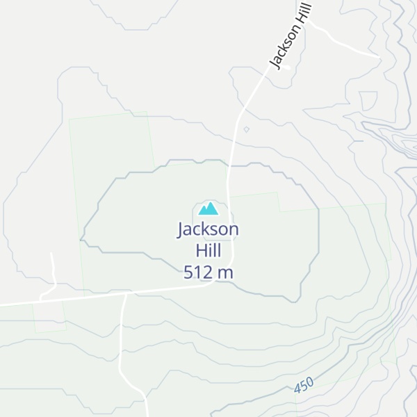 Map of Jackson Hill