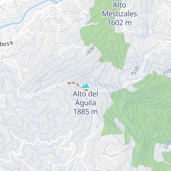 Map of Alto del Águila