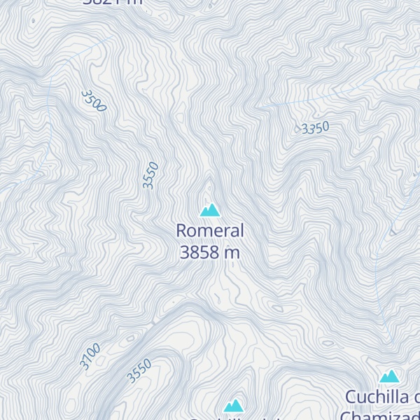 Map of Romeral