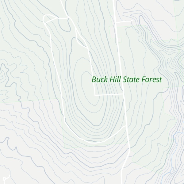 Map of Buck Hill