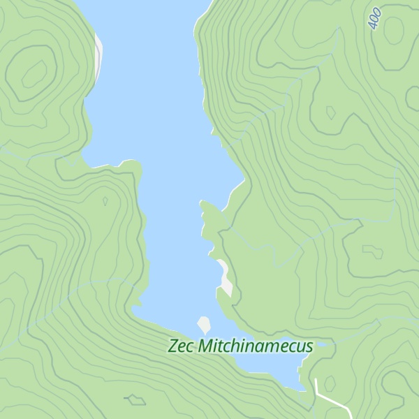 Map of Pointe du Curé