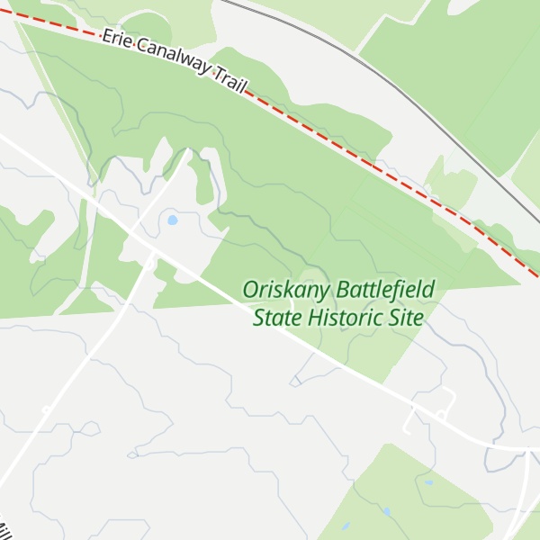 Map of Oriskany Battle Monument