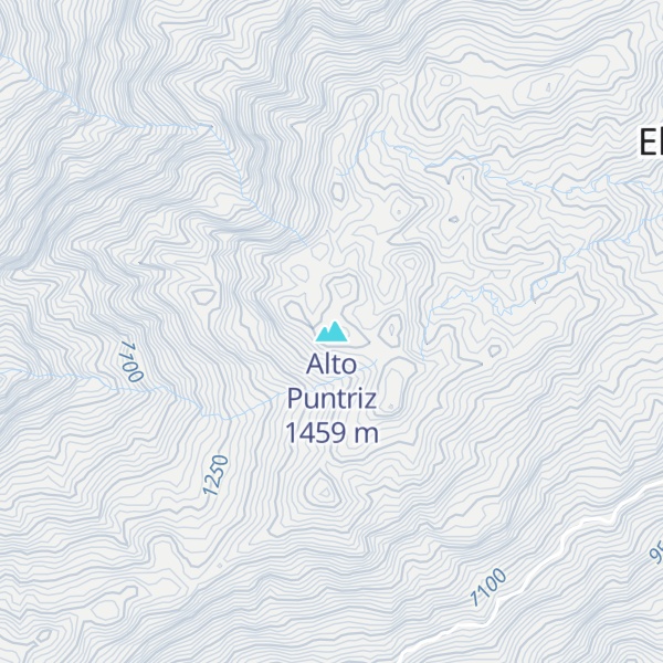 Map of Alto Puntriz