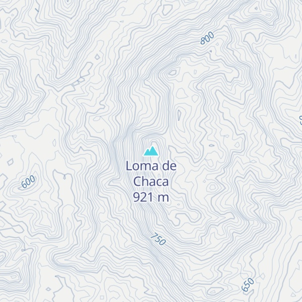 Map of Loma de Chaca