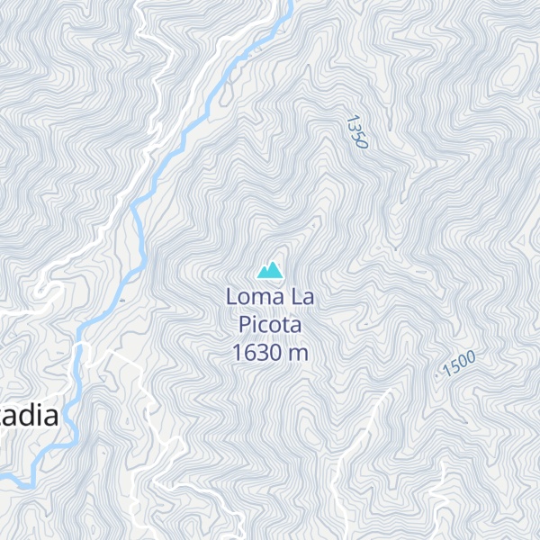 Map of Loma La Picota