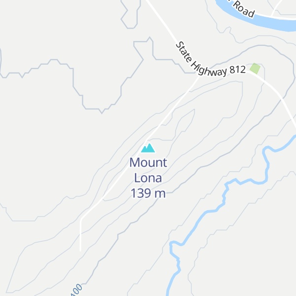 Map of Mount Lona