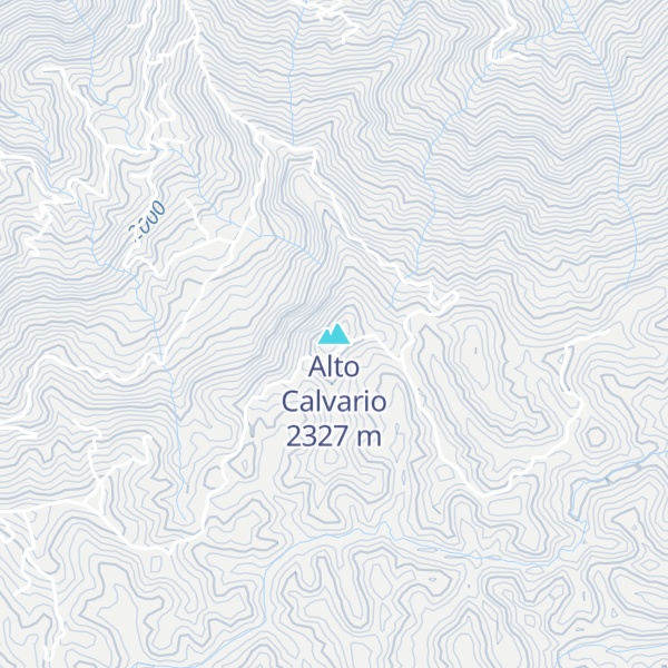 Map of Alto Calvario