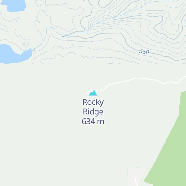 Map of Rocky Ridge