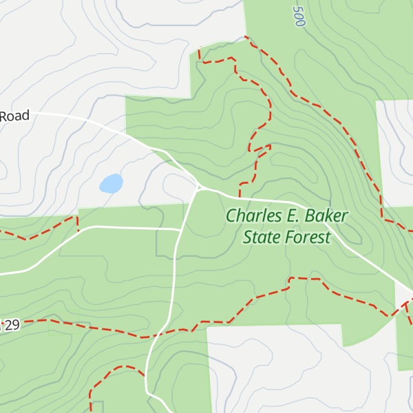 Map of Quaker Hill