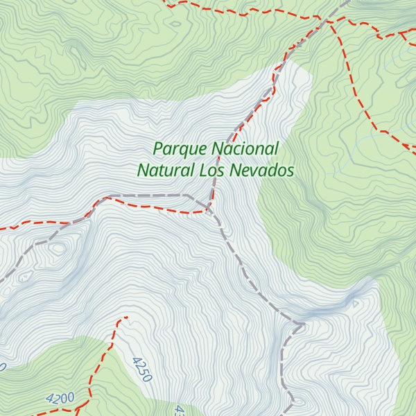 Map of Quindío Norte