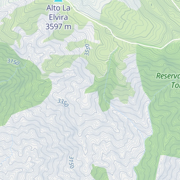 Map of Cuchilla Miraflores