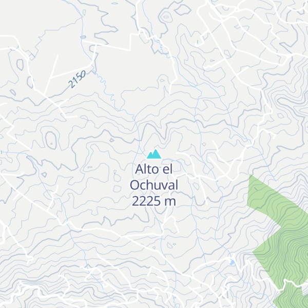 Map of Alto el Ochuval