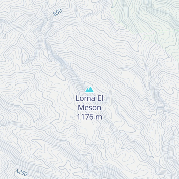 Map of Loma El Meson