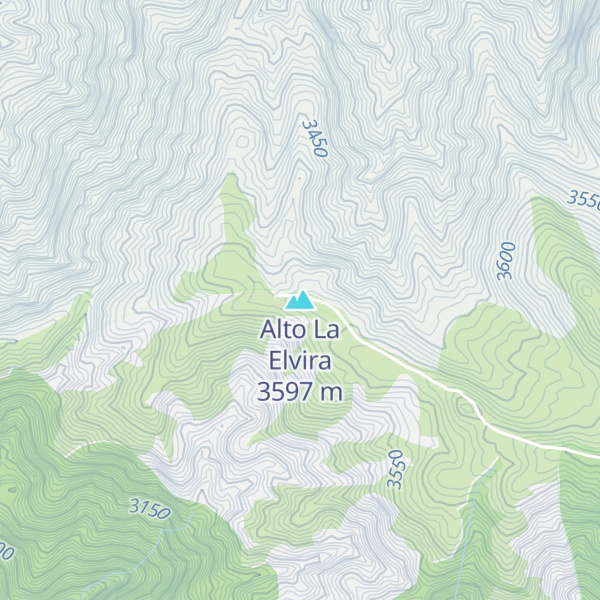 Map of Alto La Elvira