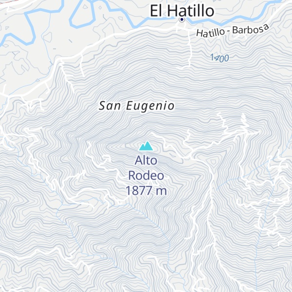 Map of Alto Rodeo