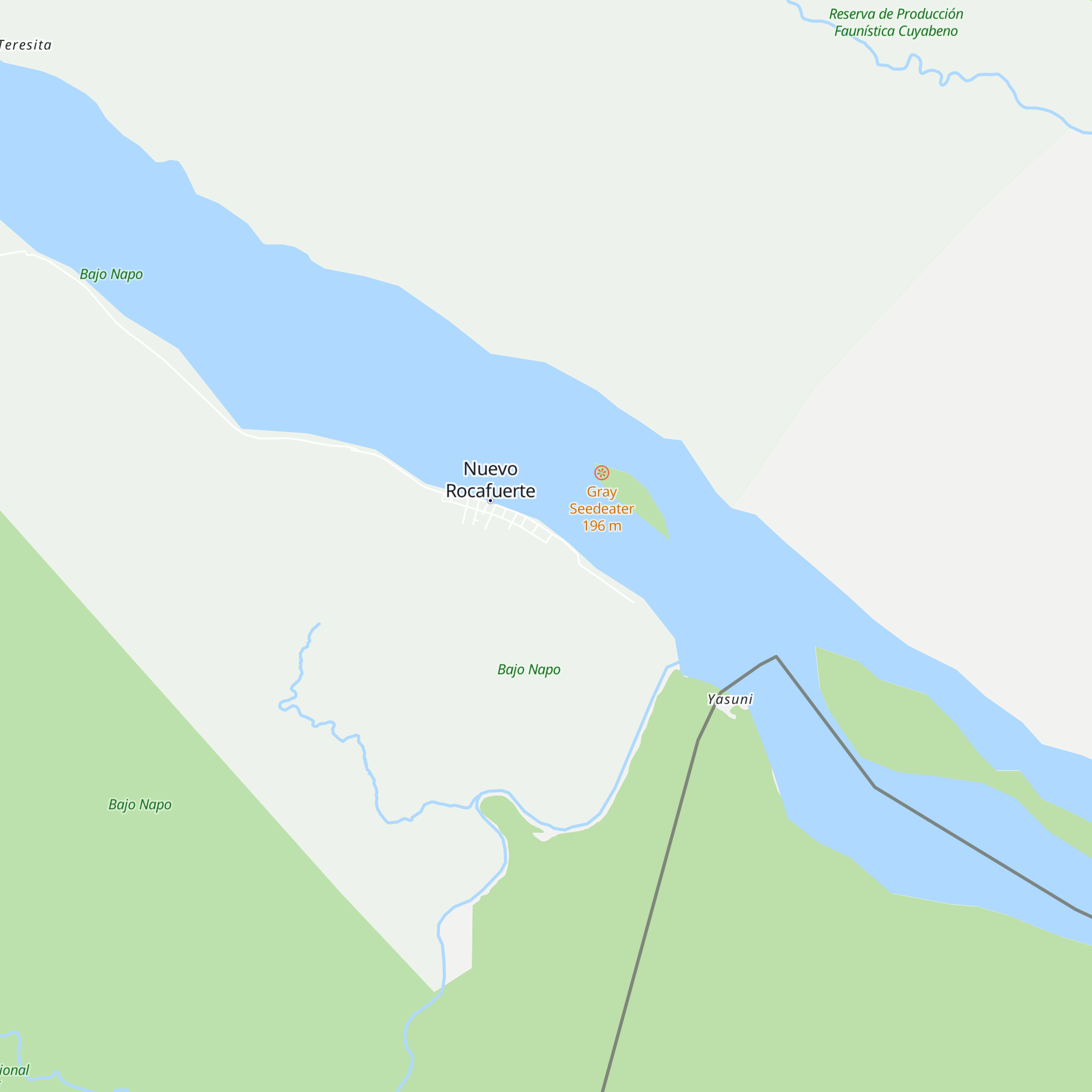 Cabaña Oropendola map