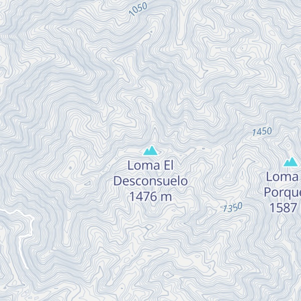 Map of Loma El Desconsuelo