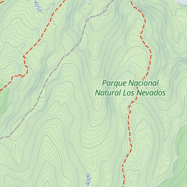 Map of Cuchilla El Salado