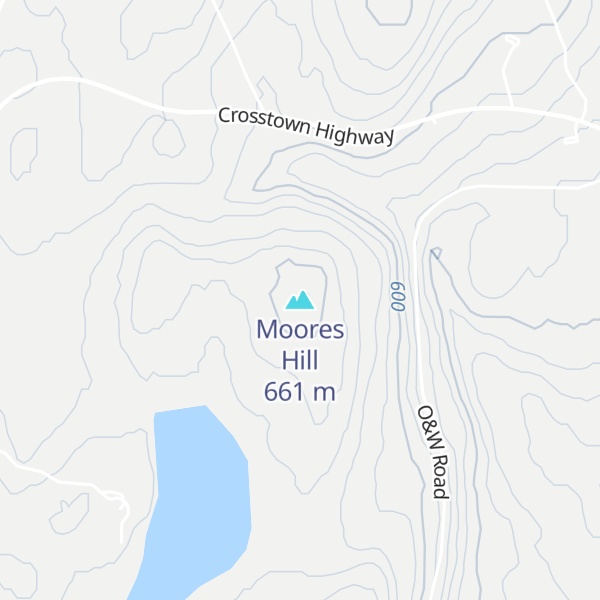Map of Moores Hill