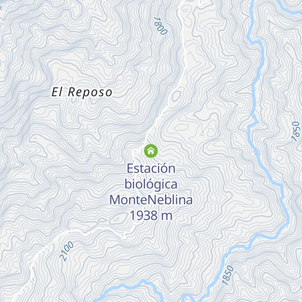 Map of Estación biológica MonteNeblina