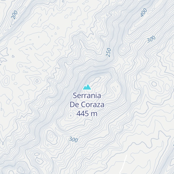 Map of Serrania De Coraza