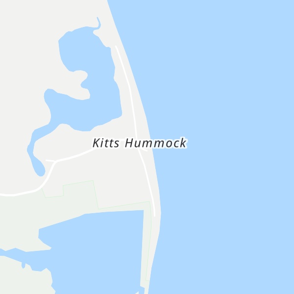 Map of Kitts Hummock
