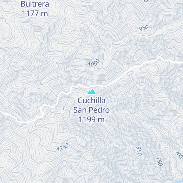 Map of Cuchilla San Pedro