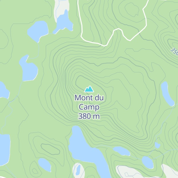 Map of Mont du Camp