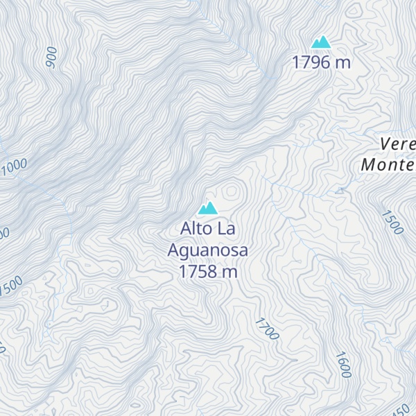 Map of Alto La Aguanosa