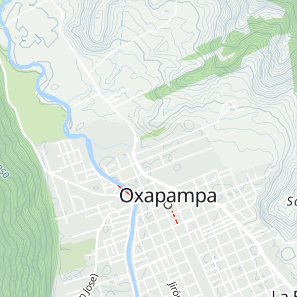 Map of Cabañas Hassinger