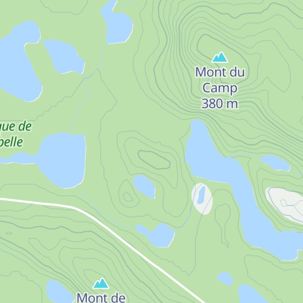 Map of Mont d'Hermas